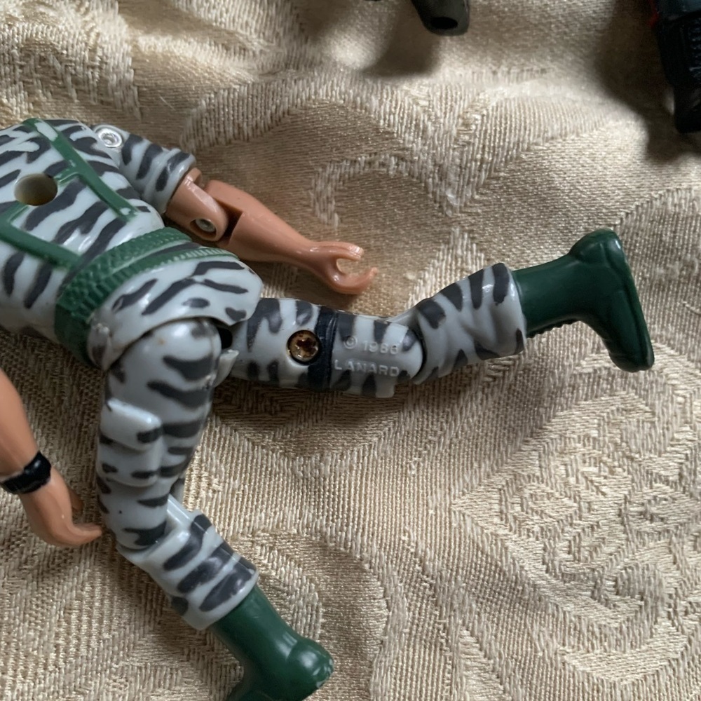 Vintage 80's Lanard Action Figures (8) - Picture 7 of 7